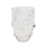 Droplet Clear Glass Vase