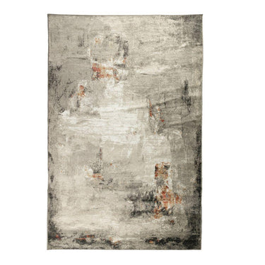 Embers Rug full rug view showing muted abstract design