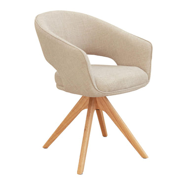 Emma Swivel dining chair swivel for versatile dining seating