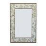 Floral Chinoiserie Rectangle Wall Mirror