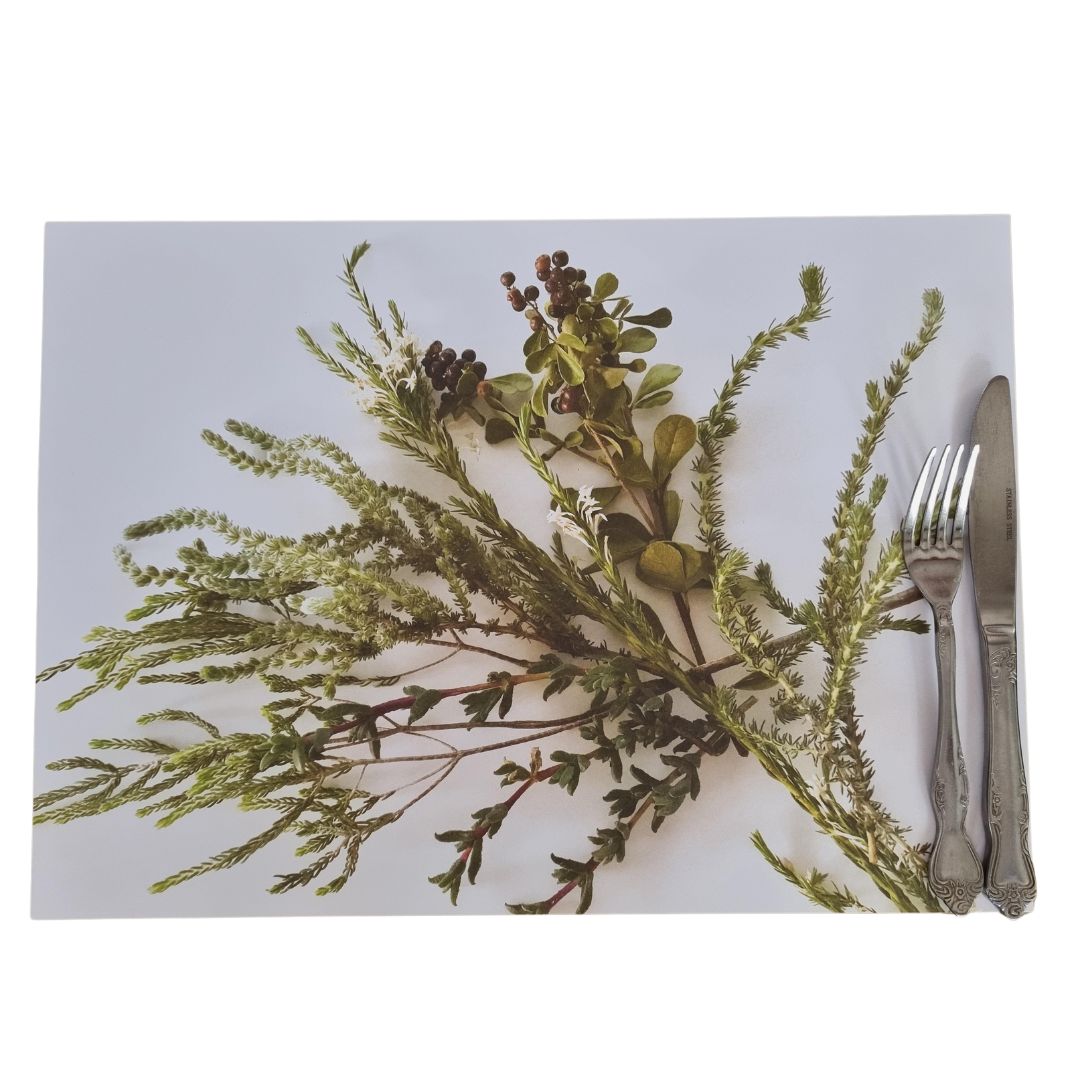 disposable placemats fynbos 