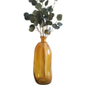 Amber Tall Glass Vase