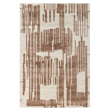 glimpse area rug with brown and beige colours