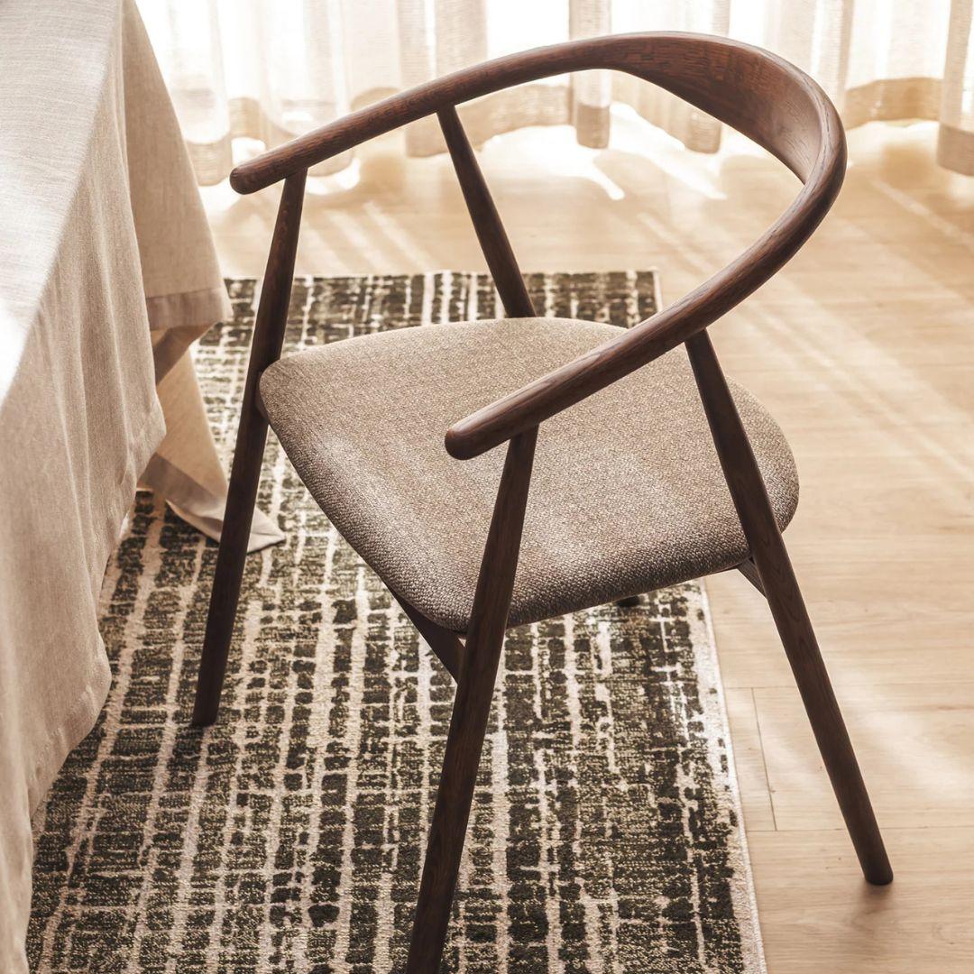 harper oak dining chair 