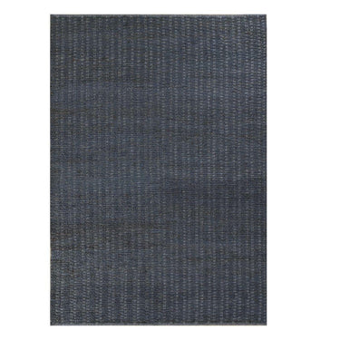 Dark blue textured rug 