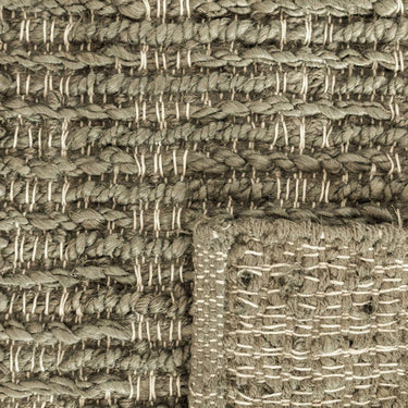 Eco-friendly jute rug with textured weave
