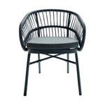 Lola Outdoor Dining Chair Volcanic