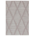lookout outdoor rug with a cross-hatch pattern.
