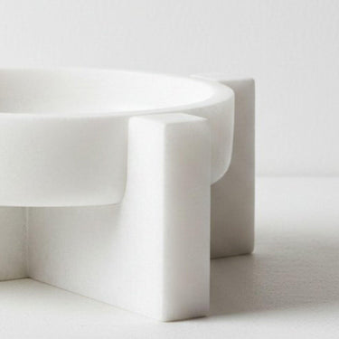 Marble Footed Bowl base