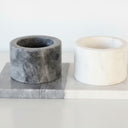 marble pinch pots