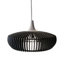 pendant light dome shape in black