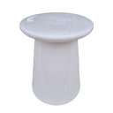 Nova side table in classic white