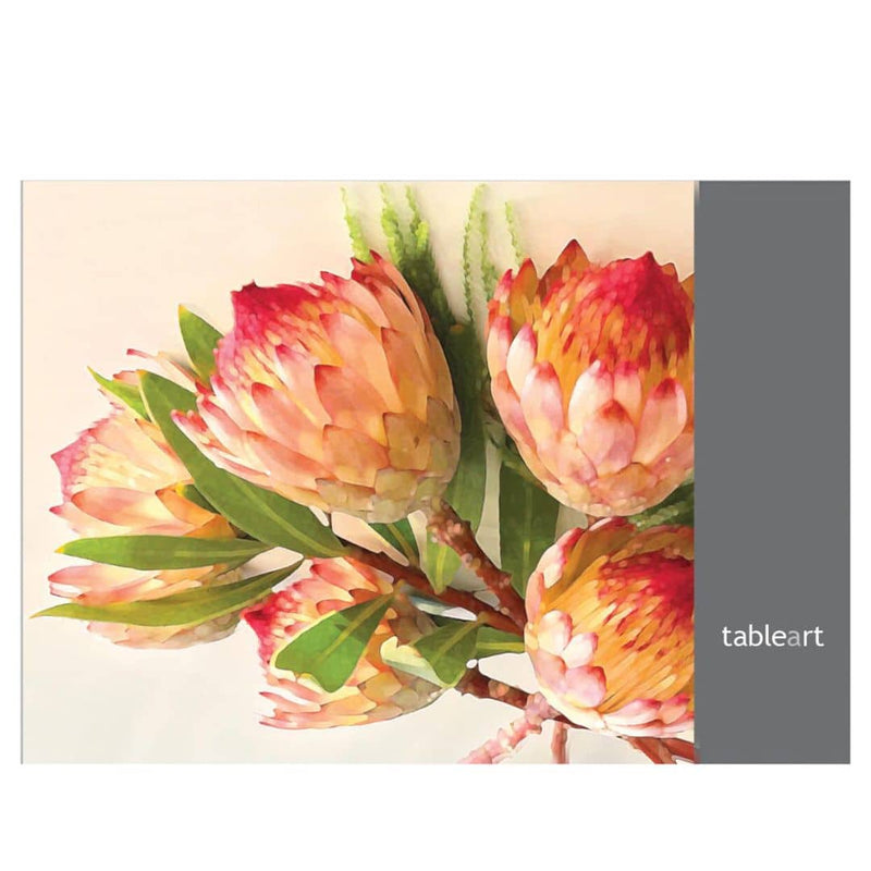 Protea Robijn  paper placemats in a 25 pack for elegant dining