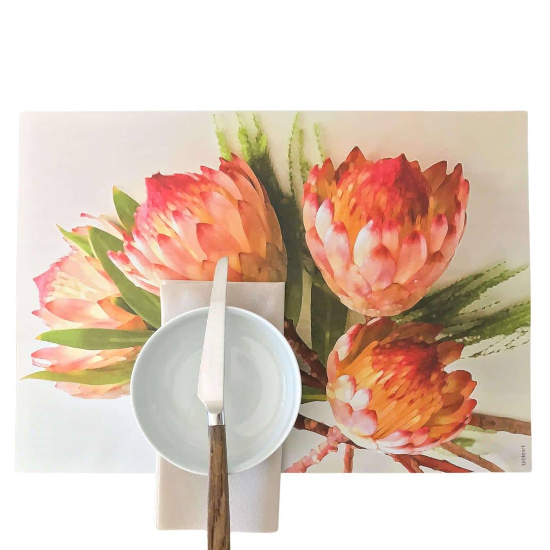  protea robijn disposable placemats