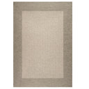 Pridelands Outdoor Rug  bold border and two-toned design in beige