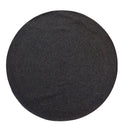 Carousel Round Outdoor Rug in wheel