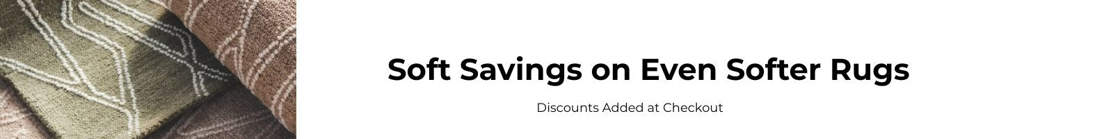 Rug collection banner — shop rugs online