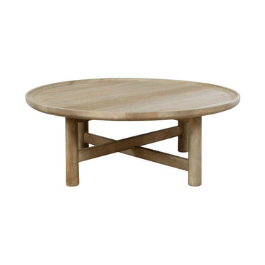 Sandpiper vintage coffee table showing tapered legs and wood grain detail