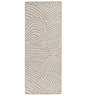 Suntan fully outdoor runner with wave patterns 