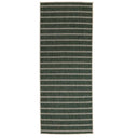 Swimsuit Palmtops reversible indoor outdoor green runner rug darker striped side.