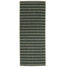 Swimsuit Palmtops reversible indoor outdoor green runner rug darker striped side.
