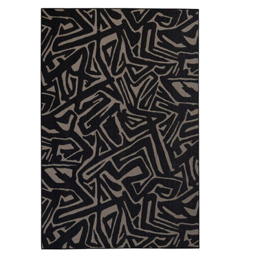 Close-up of Thunderroot Rug outdoor weave and threading detail