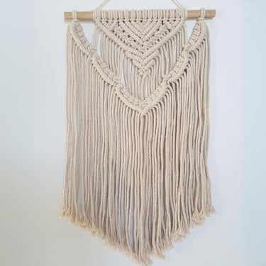 tigerlily macrame wall hanging