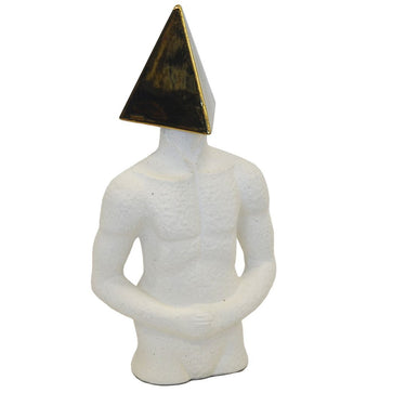 Triangle Head Ceramic Statue