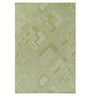 Urban Moss Rug in abstract green city-inspired design