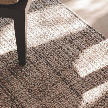 Veranda Outdoor Rug showing plain weave and natural finish 