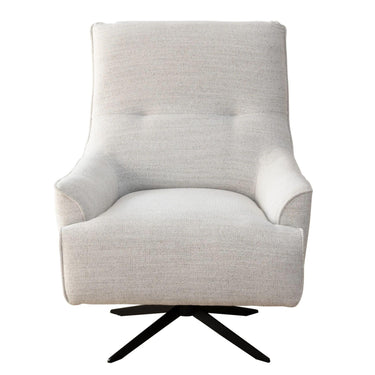 Victor Swivel chair upholstered, solid base, swivel, perfect for living rooms or home offices
