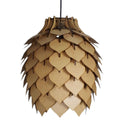 pendant light pino in wood