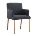 skye dining chair in slate