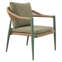 Close-up of Zion Balcony Set Boomslang rattan chair