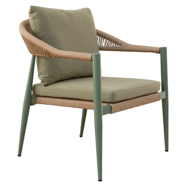 Close-up of Zion Balcony Set Boomslang rattan chair