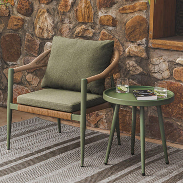 Zion Balcony Set styled  outdoors