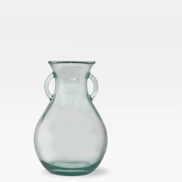 Glass Vase with Handles