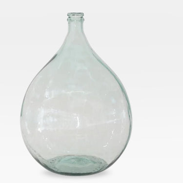 Large Mediterranean Bottle Glass Vase 56cm